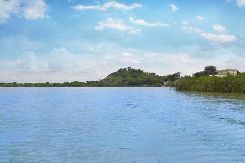 a view of a large body of water at Transcorp Hilton Abuja in Abuja