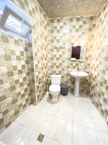 Koupelna v ubytování Apartment Deme