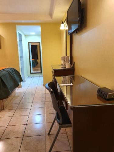 TV a/nebo společenská místnost v ubytování Hotel Marques de Cima