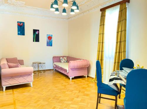 Posezení v ubytování Apartment Deme