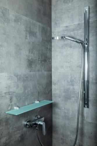 Un baño de Appartements Alpengarten