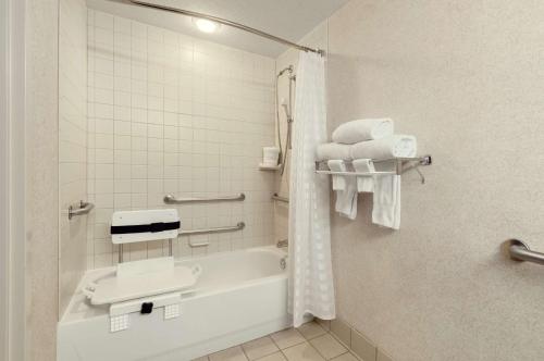 Koupelna v ubytování Embassy Suites Lexington