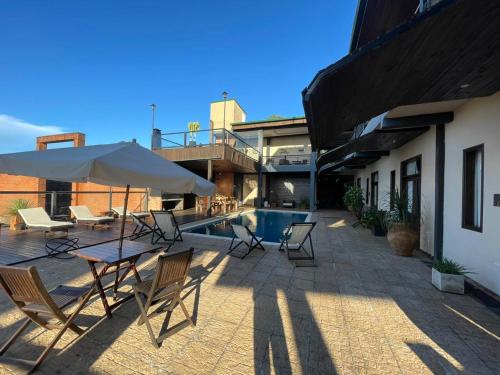 Балкон или терраса в Patio del Puerto Hotel Boutique