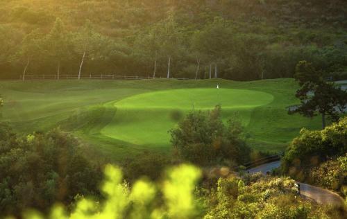 a view of a green golf course at The Cassara Carlsbad, Tapestry Collection By Hilton in Carlsbad
