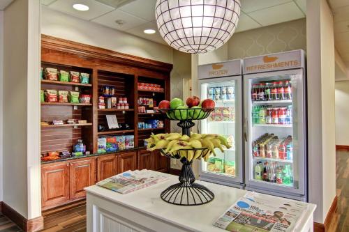 a grocery store with a display of fruits and vegetables at Homewood Suites by Hilton Oklahoma City-West in Oklahoma City