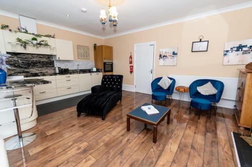 Dapur atau dapur kecil di Seaview Retreat - South Shields