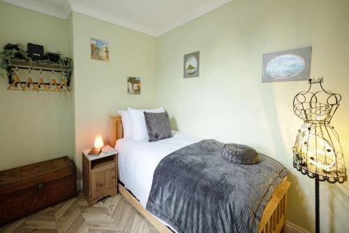 Postel nebo postele na pokoji v ubytování Seaview Retreat - South Shields