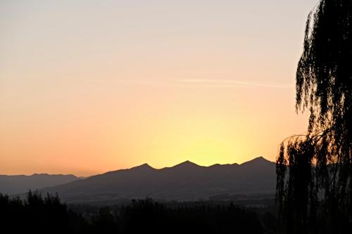 Paesaggio naturale nelle vicinanze della villa