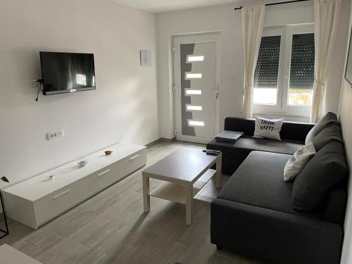 Posezení v ubytování Apartments Tom