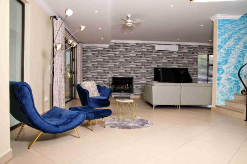 Μια τηλεόραση ή/και κέντρο ψυχαγωγίας στο Lerea Holiday Home