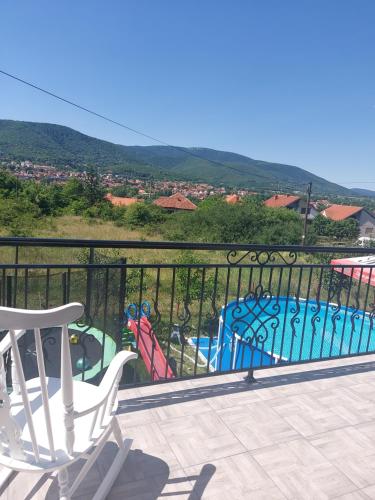 Utsikt över poolen vid Studio Đorđević Lux eller i närheten