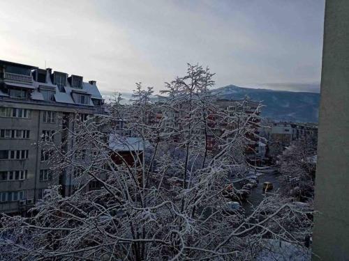 Nespecifikovaný výhled na hory nebo výhled na hory při pohledu z apartmánu