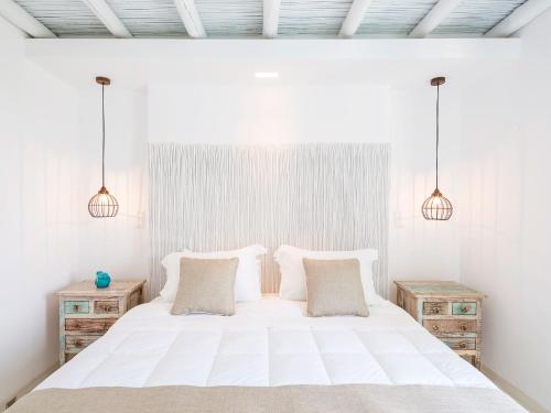Postelja oz. postelje v sobi nastanitve Paradise Design Apartments