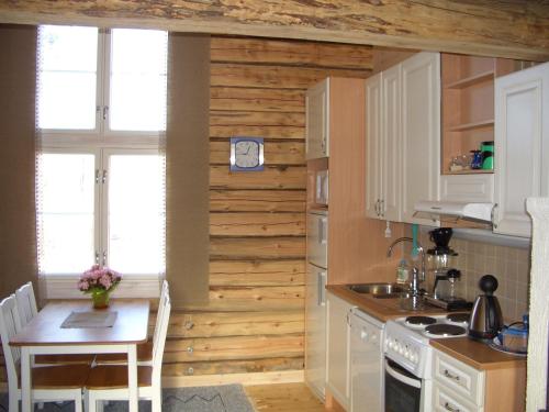 
Ett kök eller pentry på Kalliomajat
