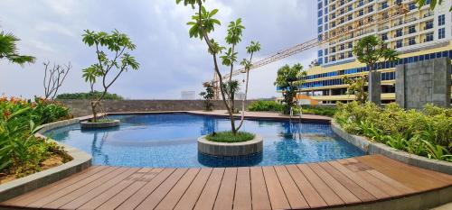 Swimming pool sa o malapit sa Apartment in Citra Plaza Nagoya Lubuk Baja Kota Batam