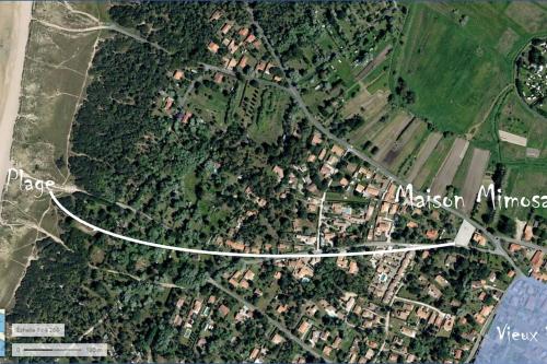 Photo de la galerie de l'établissement Maison Mimosa avec jardin clos - plage à 500m, à Chaucre