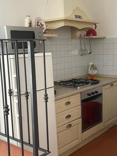 Dapur atau dapur kecil di Le Casacce Case per Vacanze
