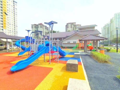 a playground with a slide at Taraa Lodge PutrajayaMuslim in Putrajaya