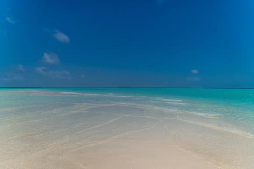 a view of a sandy beach with the ocean at Aasna Inn in Thulusdhoo