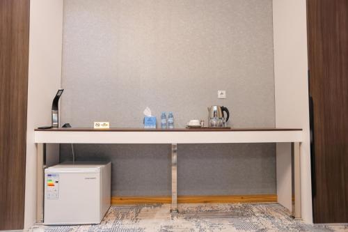 a table in a room with at PREMIER HOTEL in Andijan