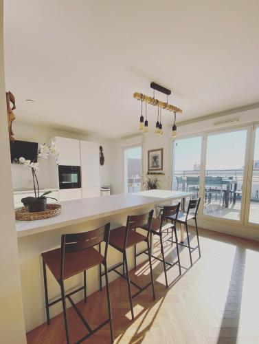 Appartement vue mer en Roof-Top