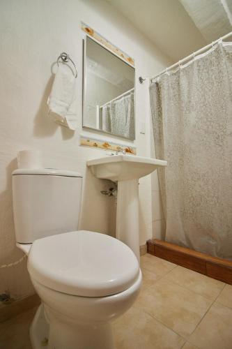 Ένα μπάνιο στο Hotel Casa Ceci Inn