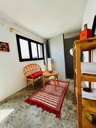 Un lugar para sentarse en Riad Dar Sebta