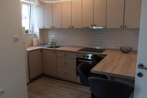 Η κουζίνα ή μικρή κουζίνα στο Lux Apartment III Prijedor