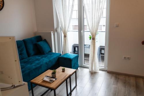 Χώρος καθιστικού στο Lux Apartment III Prijedor