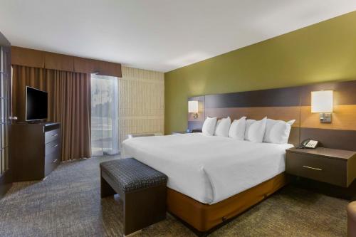 Ένα ή περισσότερα κρεβάτια σε δωμάτιο στο Best Western Plus University Inn
