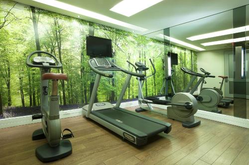 Fitness centrum a/nebo fitness zařízení v ubytování DoubleTree by Hilton Cape Town Upper Eastside