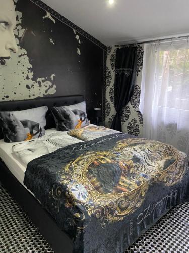 Giường trong phòng chung tại VIP Haus Winterberg