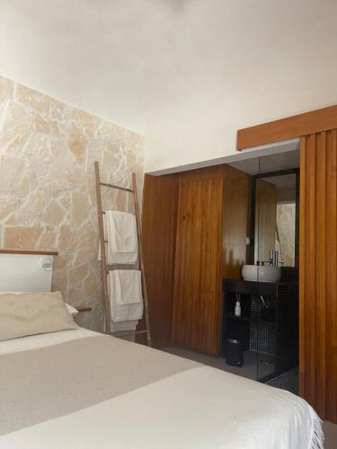 Postel nebo postele na pokoji v ubytování Casa do Sol