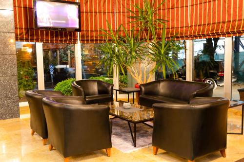 Posezení v ubytování Hotel Ambasador Prishtina