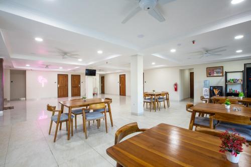 TV a/nebo společenská místnost v ubytování Liberta Home Seririt Bali
