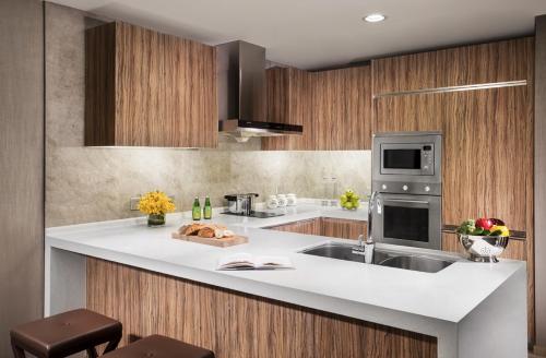 Dapur atau dapur kecil di Ascott Heng Shan Shanghai
