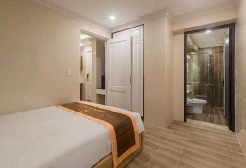 Koupelna v ubytování BẢO DUY HOTEL 5