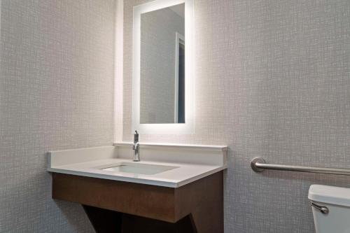 Ванная комната в Hampton Inn & Suites Newport News-Airport - Oyster Point Area
