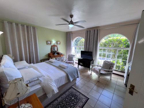 Katil atau katil-katil dalam bilik di Bancroft B&B