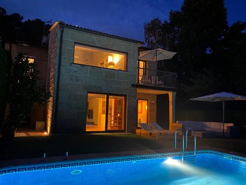 Casa en Sanxenxo con pisicina privada