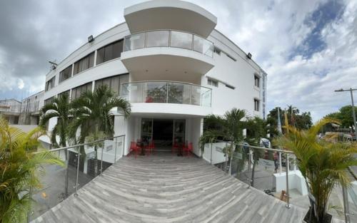 Budova, kde se hotel nachází