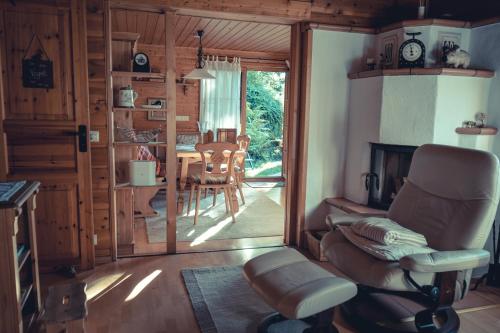Posezení v ubytování Chalet Spessart