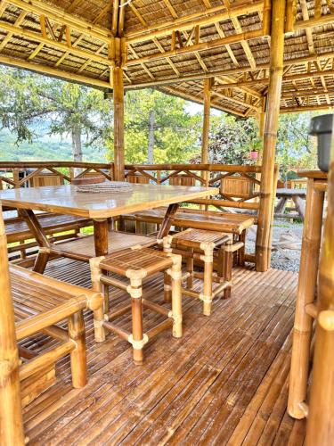 Restaurace v ubytování Appartement à la ferme