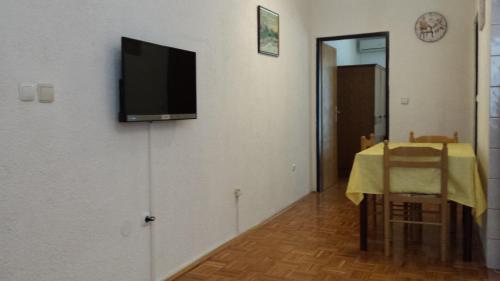 Un televizor și/sau centru de divertisment la Apartments Ivcic