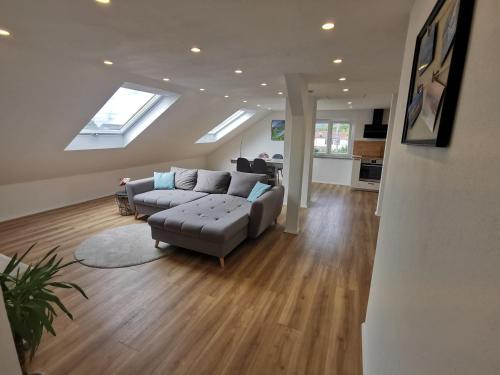 Posezení v ubytování Ferienwohnung Rein