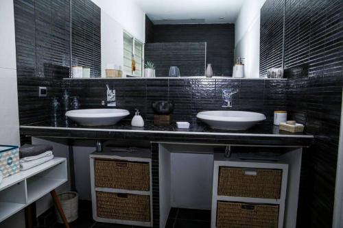 Koupelna v ubytování Villa Corbara