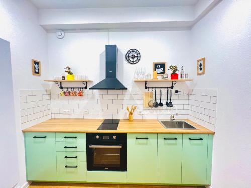 Cucina o angolo cottura di Mohika Boutique Aparthotel