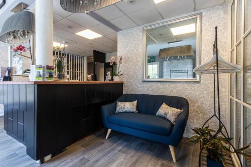 Ruang duduk di Hôtel HAPY