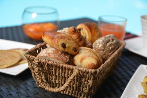 Mad på bed and breakfast-stedet eller i nærheden