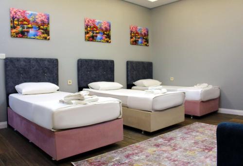 Una cama o camas en una habitación de Avist Hotel Avcılar